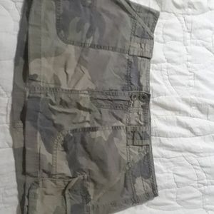 Abercrombie & Fitch camo skirt